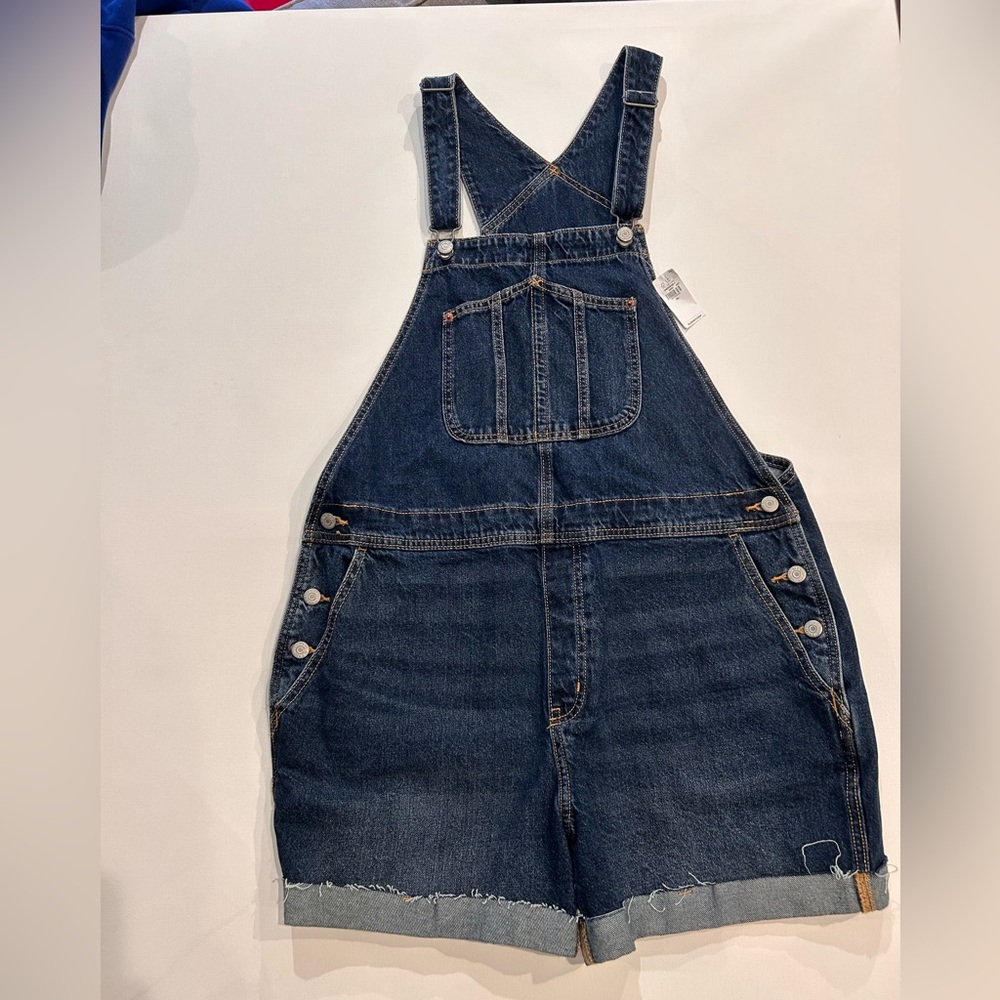 Old Navy Dark Blue Denim Overalls (A0014)